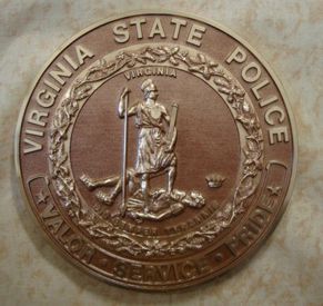 Virginia State Police Wall Seal